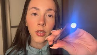 ASMR- 5 min chaotic eye exam for extreme tingles👀