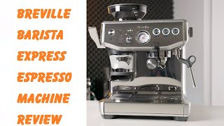 Breville Barista Express Espresso Machine - The most popular home espresso machine.