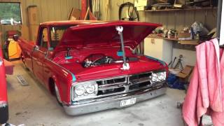 [Update video] Bagged GMC C15 Porterbuilt Equipped with Accuair & LS1 Engine