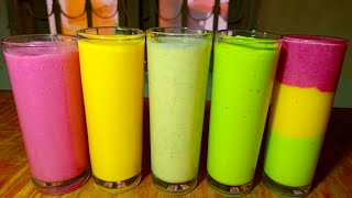 4 HEALTHY SMOOTHIES | EASY SMOOTHIE RECIPE