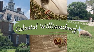 A Solo Colonial Williamsburg Research Trip *spoiler alert- it was hot*