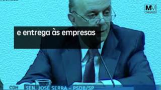 Serra quer entregar a exploração da Petrobras e do Pré-Sal para empresas estrangeiras