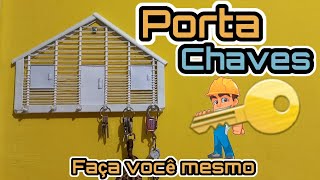 Como fazer um porta chaves, faça você mesmo😉👍