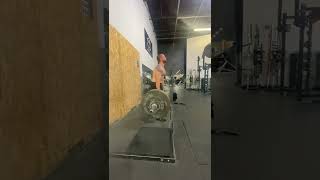 460 pound DeadLift off 1 mat 3 reps 8 RPE 170 BW pounds