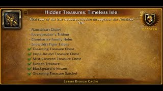 Pandaria Remix: How To Get The Achievement Hidden Treasures: Timeless Isle!