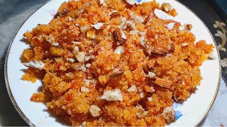 Gajar or Suji ka Halwa Recipe - Halwa Recipe - Suji ka Halwa