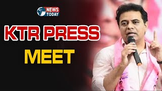 🔴LIVE:KTR Press Meet at Kukatpally MLA Camp Office | @NewsTodayTv