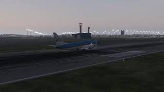 Evening Landing Ankara Airport