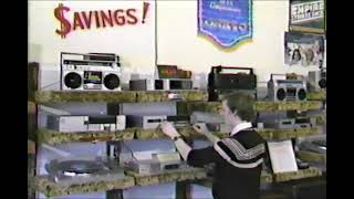 Third Anniversary - Jim's TV and Stereo (Pembroke Ontario) [Commercial Ad 1985]