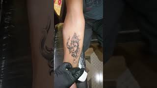 hand shiv tattoo #shorttrendingviralmillion#trendingshortyoutube#youtubeviralshorts#shorts