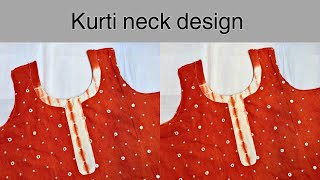 ये गला डिजा़इन बनाना बहुत ही आसान है |Neck design for kurty|Neck design 2023 |cutting and stitching