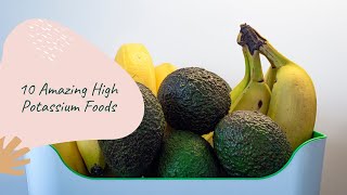 10 Amazing High Potassium Foods #shorts