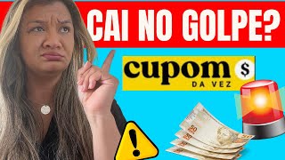 CUPOM DA VEZ ❌NOVO ALERTA ❌ APLICATIVO CUPOM DA VEZ - CUPOM DA VEZ E CONFIAVEL