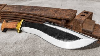 I Made A Huge Knife That Can Chop Off Even An Entire Log!