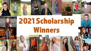 2021 Scholarship Winners