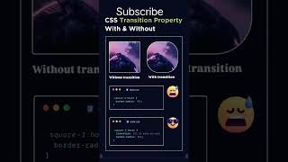 Right Use of Transition property || learn css with R programing mobile #html #css #short #shorts
