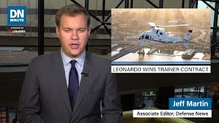 Leonardo wins Navy helicopter trainer contract | Defense News Minute, Jan. 14, 2020