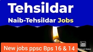 Jobs 2020 PPSC تحصیلدار اور نائب تحصیلدار  All districts of punjab