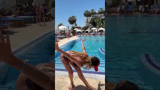 Professional Dancer Freestyle #Bachata  By The Pool to Adicta - Dama, Mayinbito - Rasa Pauzaite