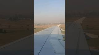 Airplane in landing position #viral #travel #video #airplane #saudiarabia