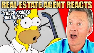 Real Estate Agent Reacts to the Simpsons Hilarious Homer Simpson YouTuber House Tour (Part 6)