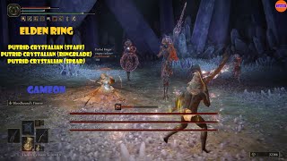 Elden Ring | Boss Fight | 3 Crystalians in Sellia Hideaway | Summon Co-op | GameOn