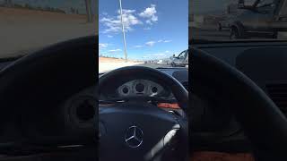 2006 Mercedes Benz E55 AMG estate ride along/highway cruise