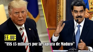 EE.UU ofrece US$ 15 millones por capturar a Maduro | Mike Beta tops