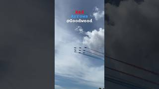 Red arrows fly over Goodwood #music #redarrows #shorts #trending