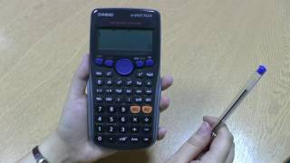 Calculator Tutorial 3: Basic calculations on a scientific calculator