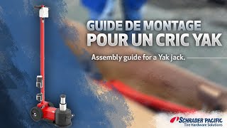 Guide de montage pour un cric YAK