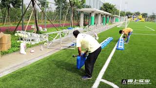 Aluminum Stadium Bleachers with Rolls