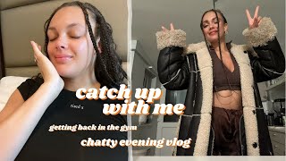 hello again | chatty catch up | getting back on track | back to the gym | radio show | life update