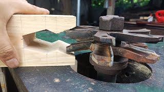 Great special secret! Woodworking techniques, diagonal tenons of old carpenters