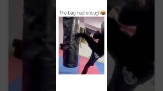 The bag had enough....