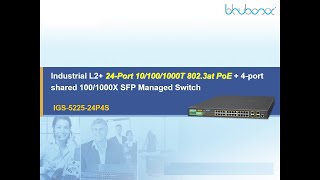 IGS-5225-24P4S Industrial Managed Switch