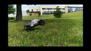 Tamiya tt02b  Plasma Truggy on the run