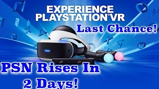 PS4 PSN Last Chance To Buy! Price Rise Coming!