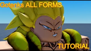 How To Make Gotenks [ Base, SSJ, SSJ3] in ROBLOX *easy*