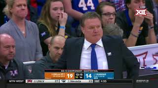 Oklahoma State v Kansas  NCAA Men's Basketball March 8, 2018