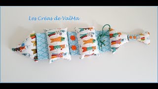 Poisson jeu d'éveil éducatif  & d'apprentissage - Tuto couture ValMa Créas