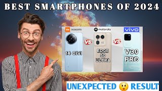 "Xiaomi 14 Civi Vs Motorola Edge 50 Ultra Vs Vivo V30 Pro" Best Ever Comparison🔥.