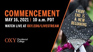 2021 Occidental College Commencement