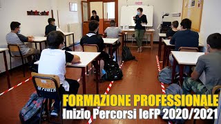 Inizio percorsi 2020/21 di Istruzione e Formazione Professionale (IeFP) del Villaggio del Ragazzo