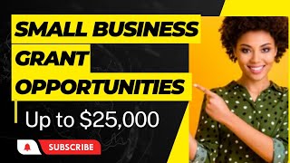 Grants Up To $25,000- Free Money For Startup, Small Business & Self Employed 2023 | Vibin' With Mona