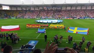 National Anthem of Sweden, Uefa Euro u21 Poland Lublin