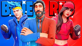 I Hosted a RED vs BLUE Fashion Show in Fortnite...