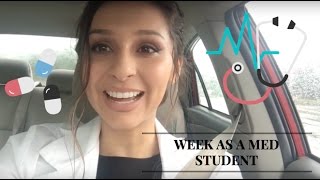 VLOG: WEEK AS A MEDICAL STUDENT (hobbies, staying healthy)