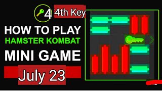 23 July mini game puzzle complete solution | full step mini game solved