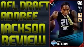 96 NFL Draft Adoree Jackson Review | Madden 17 Ultimate Team Player Review